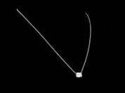 2 Carat Lab Emerald-Cut Diamond Solitaire Pendant