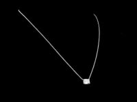 2 Carat Lab Emerald-Cut Diamond Solitaire Pendant