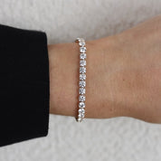 8 Carat Round Diamond Tennis Bracelet