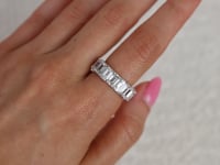Emerald-Cut Diamond Eternity Band