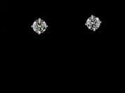 7.5 Carat Lab Grown Round Diamond Stud Earrings