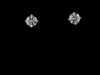 8.5 Carat Lab Grown Round Diamond Stud Earrings