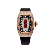 Luxury Watch Richard Mille Ladies' Rose Gold Diamond Set RM07-01 Wrist Aficionado