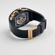 Richard Mille RM 037 'Ladies' Rose Gold Carbon TPT Diamond Set Skeleton Dial