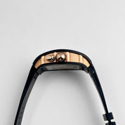 Richard Mille RM 037 'Ladies' Rose Gold Carbon TPT Diamond Set Skeleton Dial