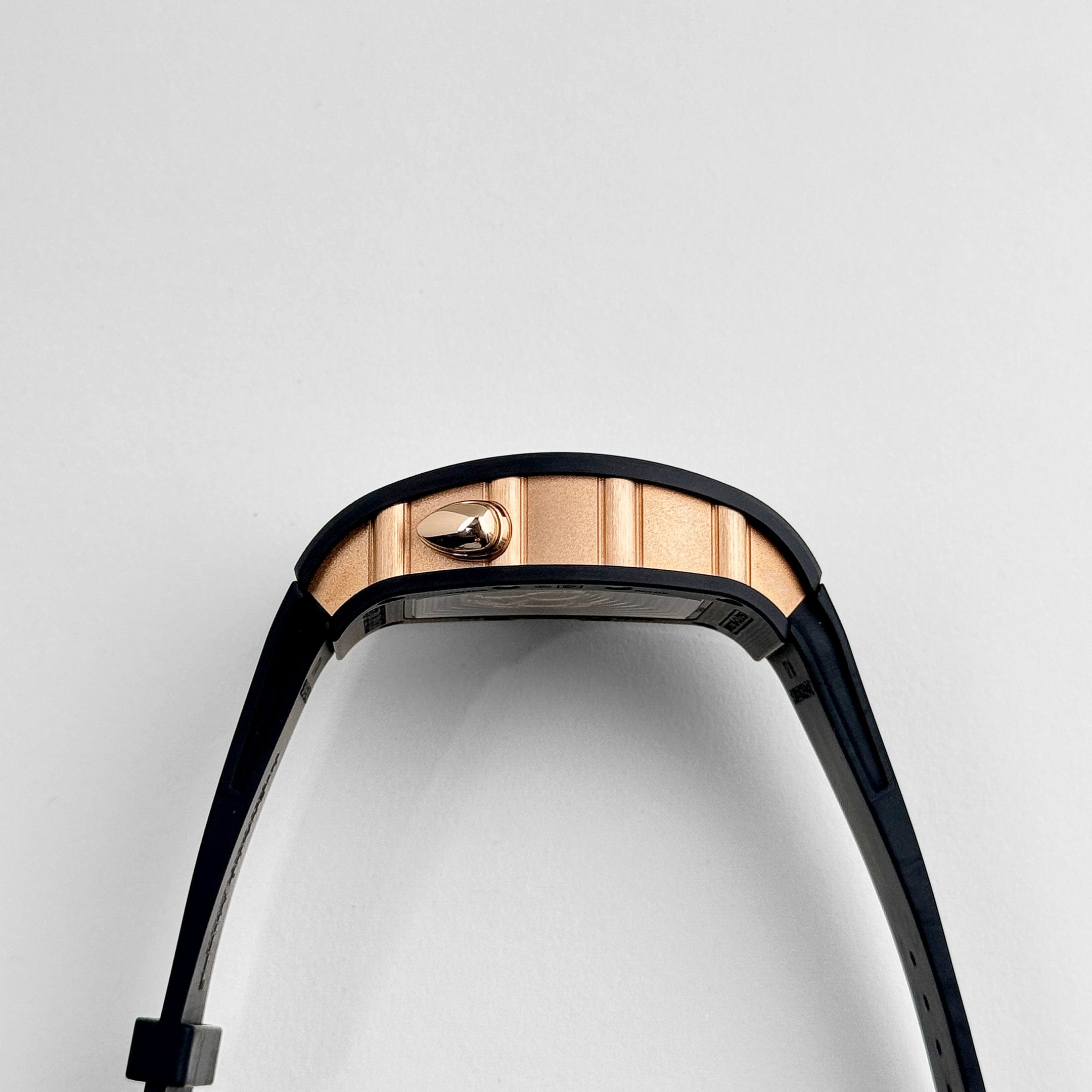 Richard Mille RM 037 'Ladies' Rose Gold Carbon TPT Diamond Set Skeleton Dial