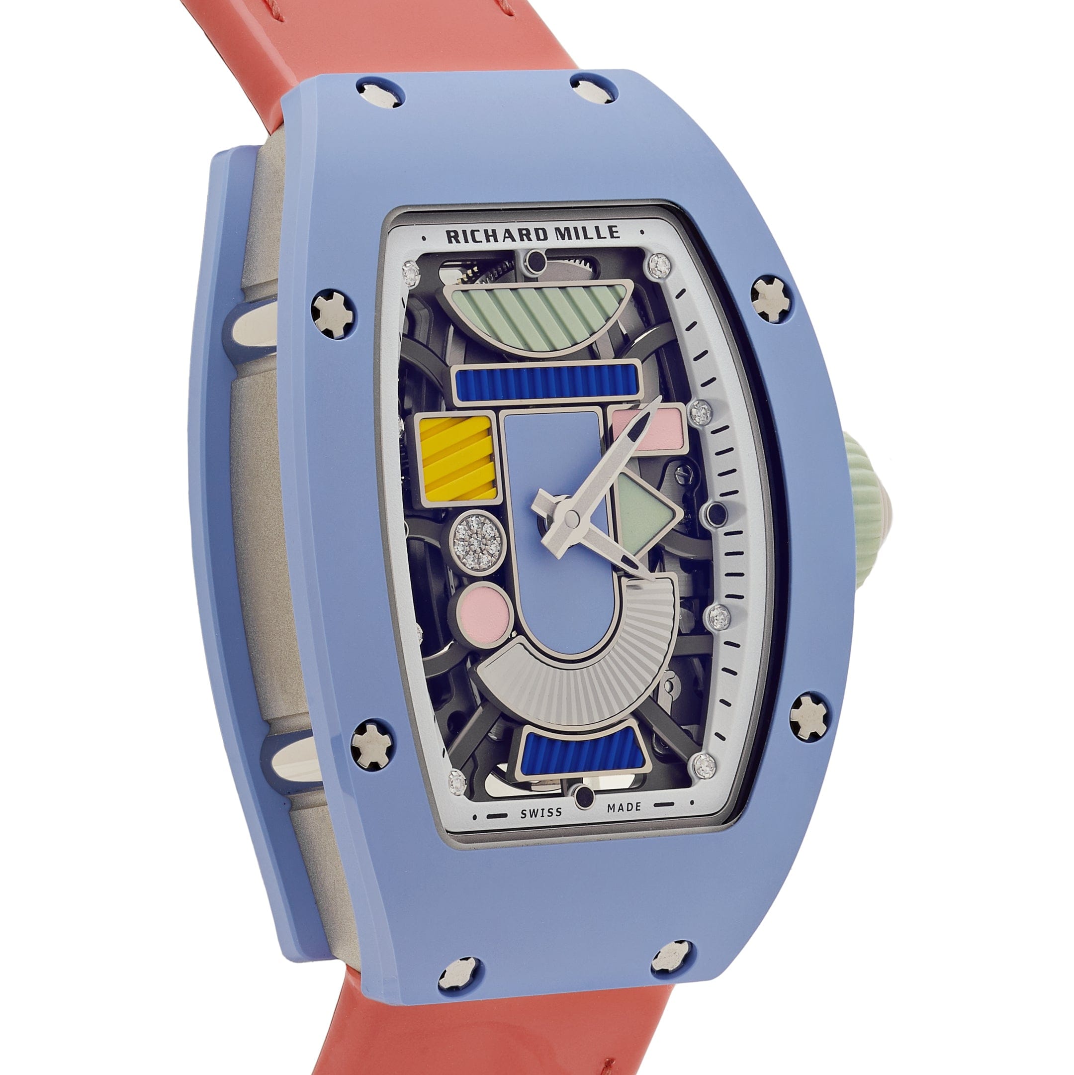 Richard Mille RM 07-01 Coloured Ceramics Powder Blue Ceramic Limited Edition