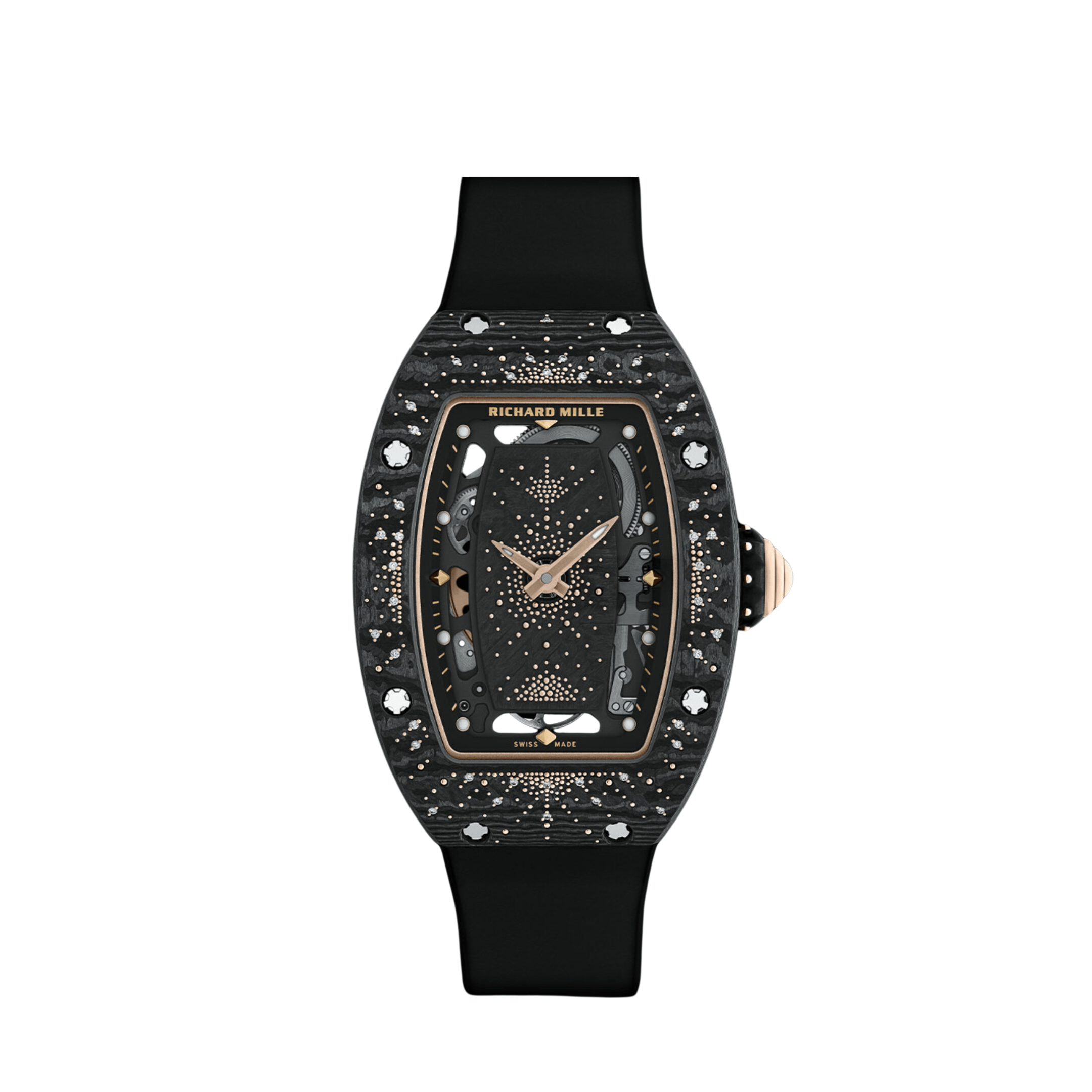 Richard Mille RM 07-01 Intergalactic Dark Night Carbon TPT Diamond Bezel