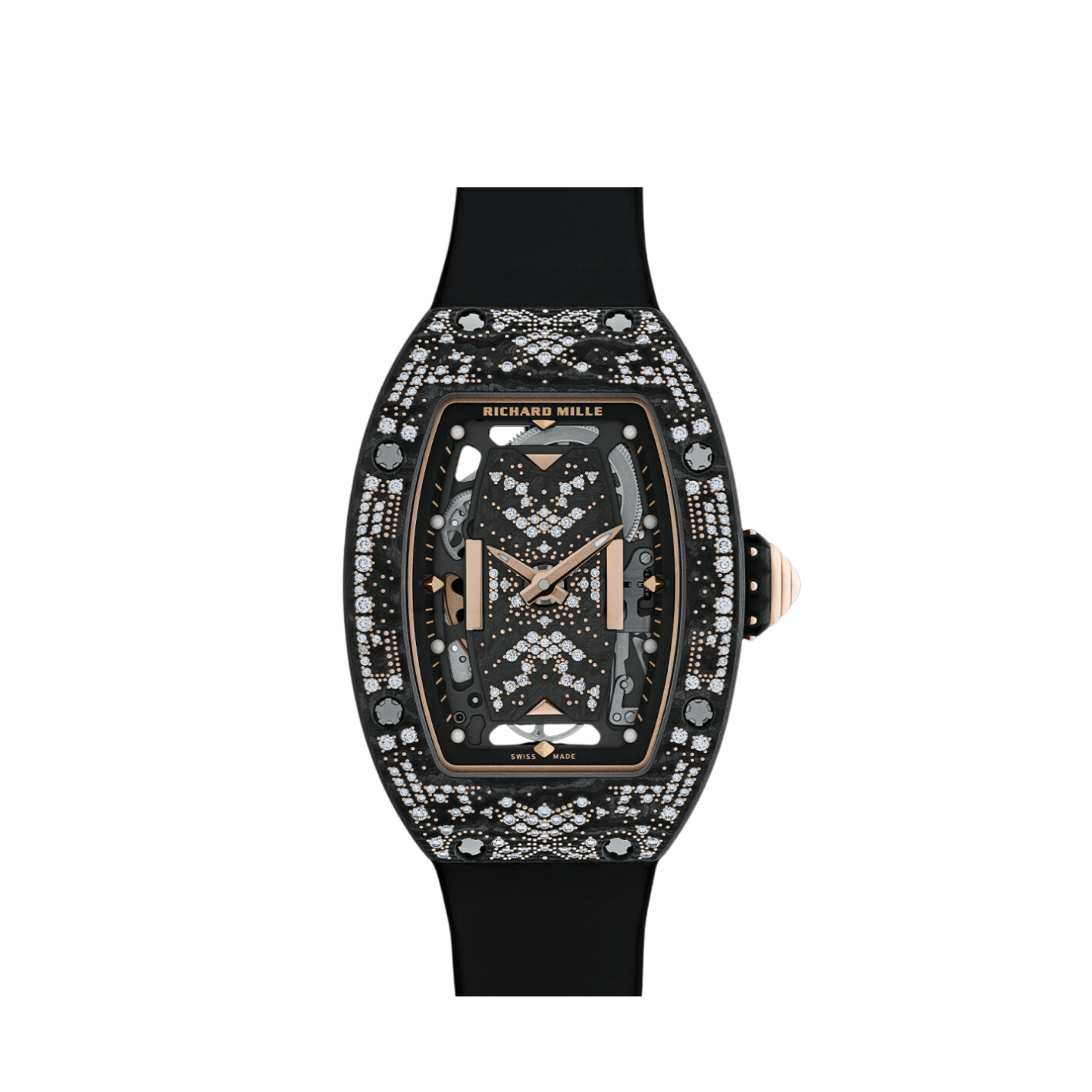 Richard Mille RM 07-01 Intergalactic Misty Night Carbon TPT Diamond Bezel