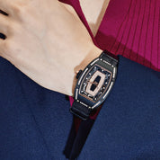 Richard Mille RM 07-01 'Ladies'  Black Ceramic Black Lips Diamond Bezel