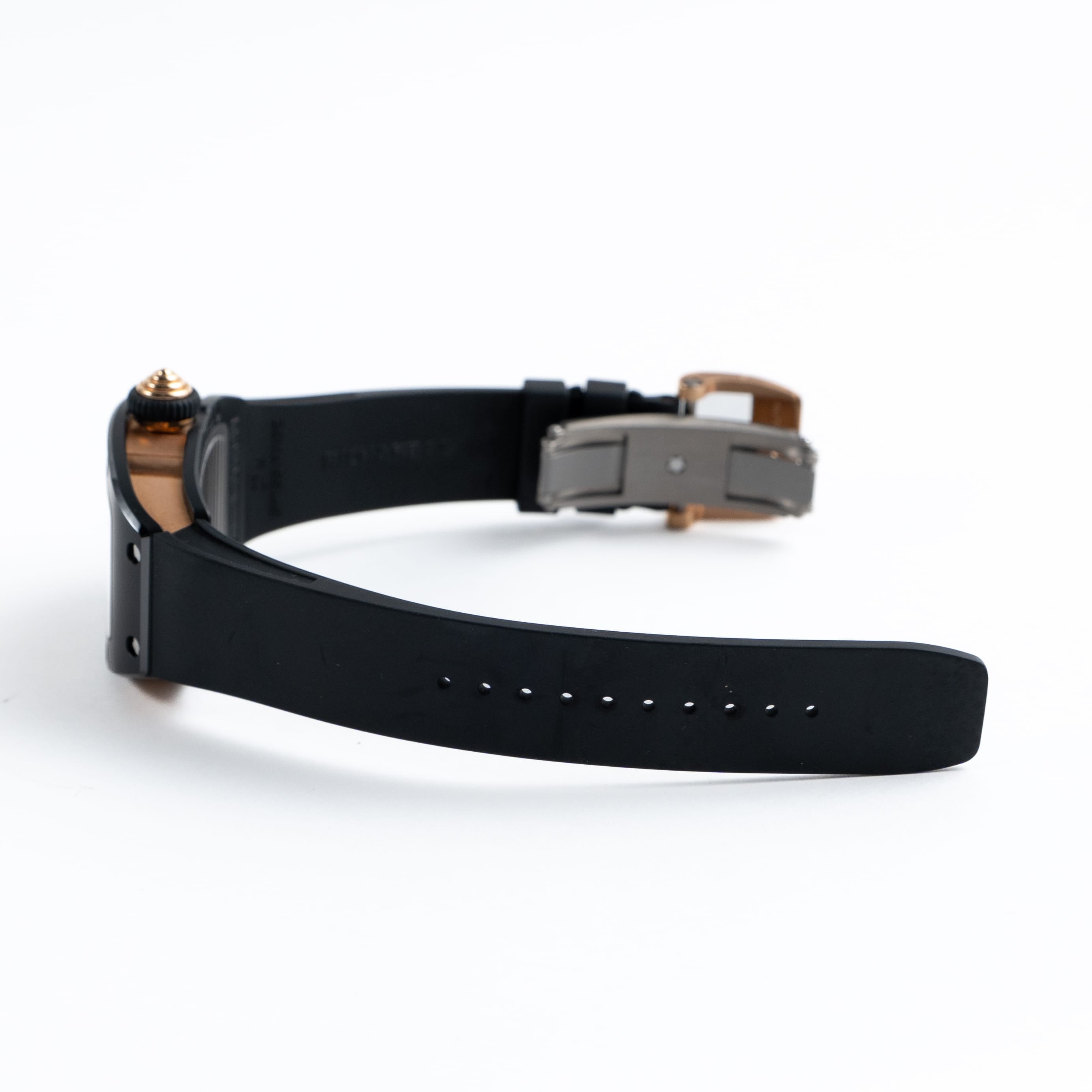 Richard Mille RM 07-01 'Ladies' Black Ceramic Rose Gold Diamond-Set Skeleton Dial (2020)