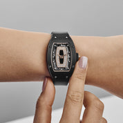 Richard Mille RM 07-01 'Ladies' Black Ceramic Rose Gold Diamond-Set Skeleton Dial (2020)