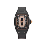 Richard Mille RM 07-01 'Ladies' Black Ceramic Rose Gold Diamond-Set Skeleton Dial (2020)