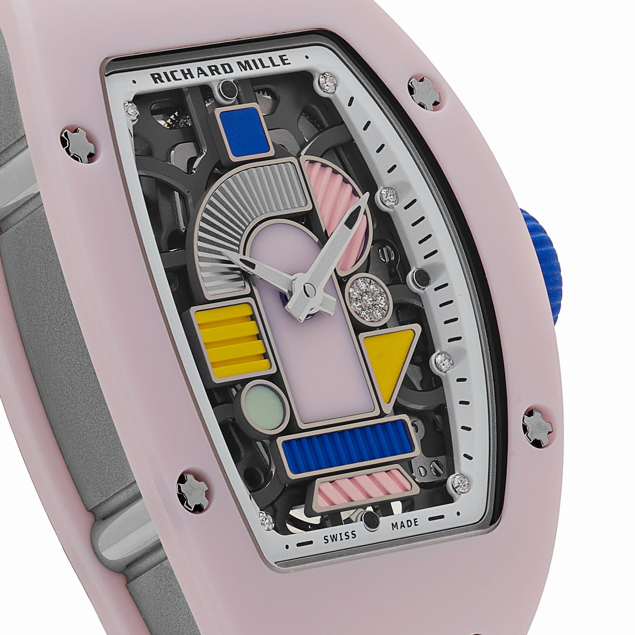 Richard Mille RM 07-01 'Ladies' Coloured Ceramics Blush Pink Limited Edition