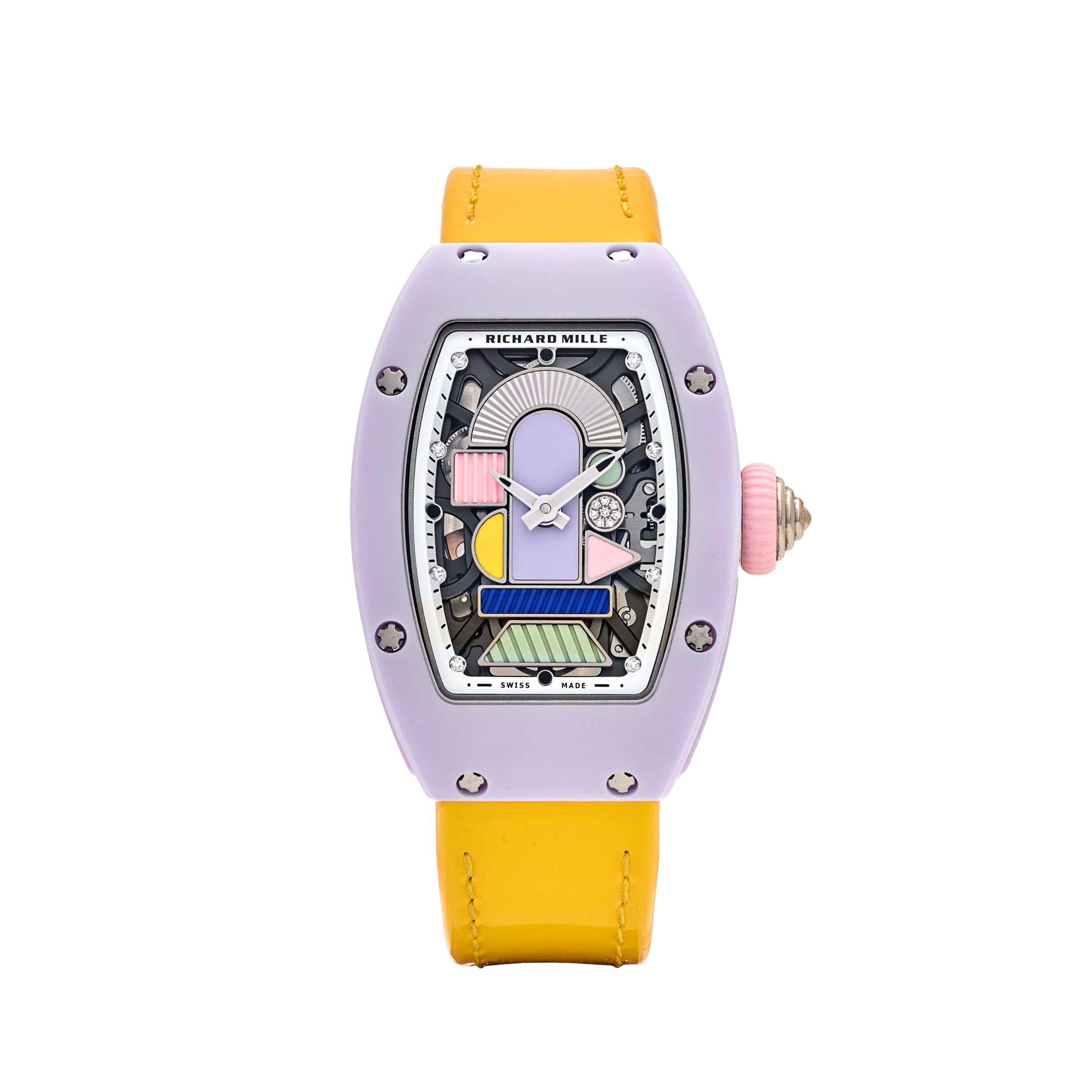 Richard Mille RM 07-01 'Ladies' Coloured Ceramics Lavender Pink Limited Edition