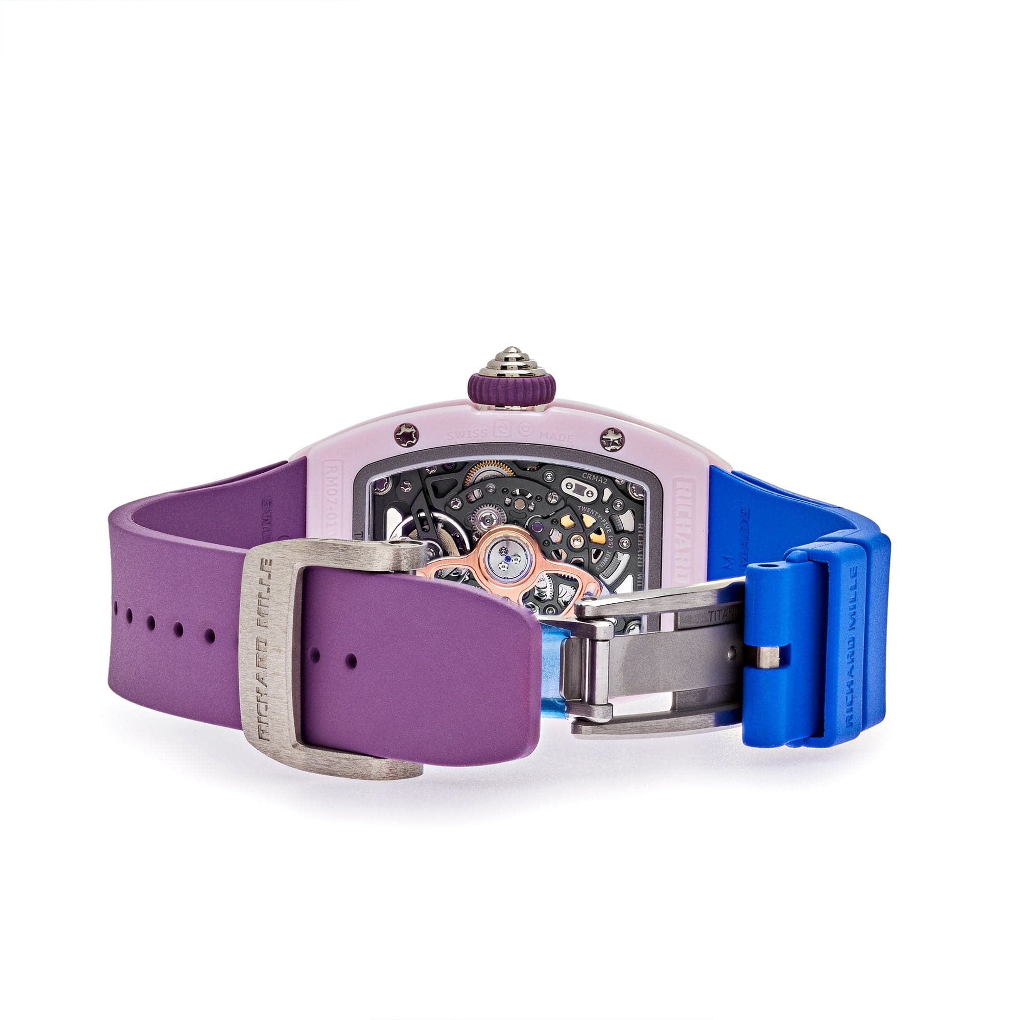 Richard Mille RM 07-01 'Ladies' Coloured Ceramics Pastel Pink Limited Edition