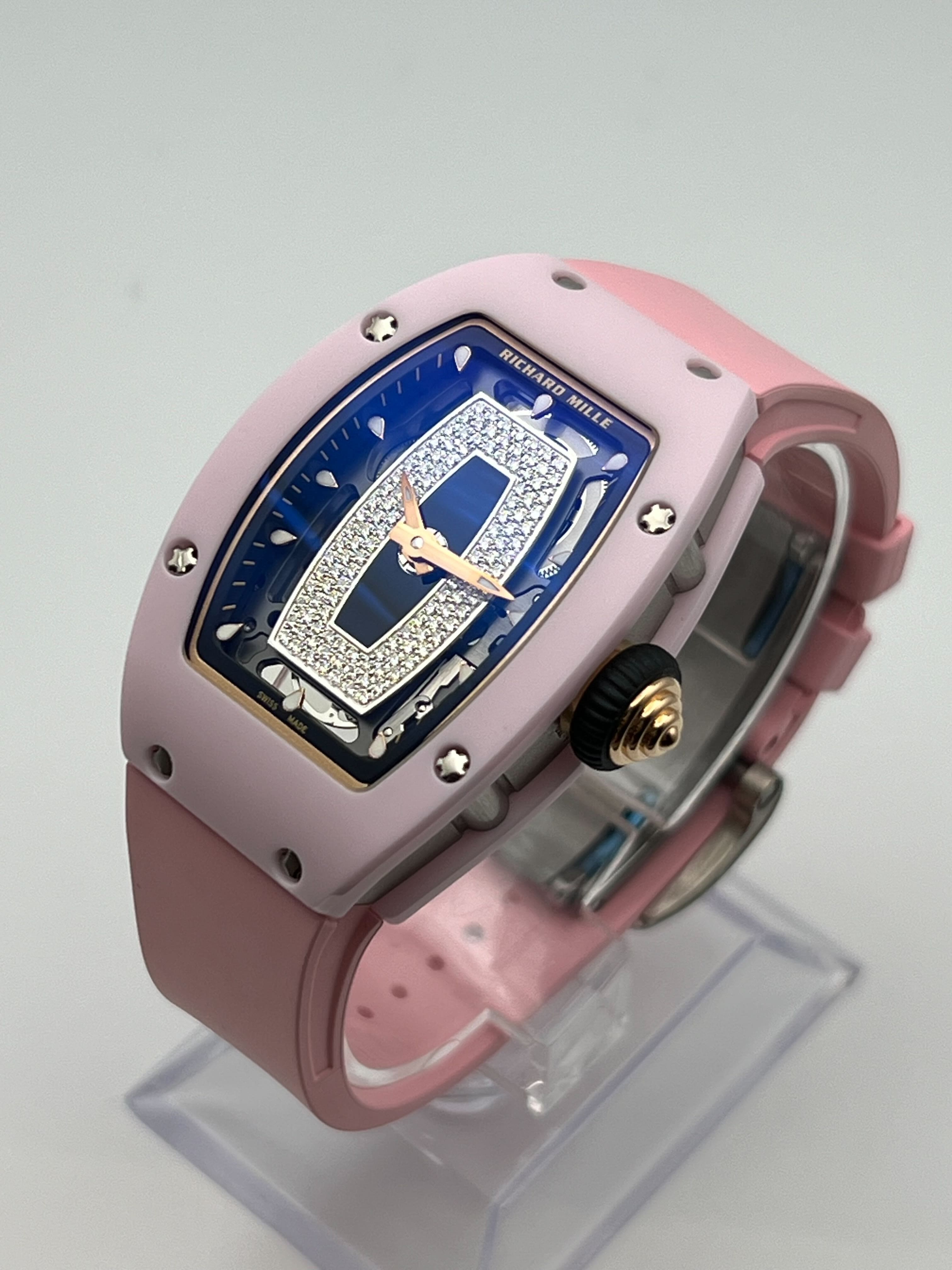 Richard Mille RM 07-01 Ladies' Pink Ceramic & White Gold (2022)