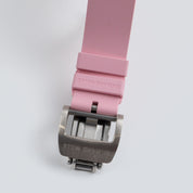 Richard Mille RM 07-01 'Ladies' Pink Ceramic White Gold Rose Gold Diamond-Set Skeleton Dial