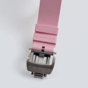 Richard Mille RM 07-01 'Ladies' Pink Ceramic White Gold Rose Gold Diamond-Set Skeleton Dial