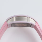 Richard Mille RM 07-01 'Ladies' Pink Ceramic White Gold Rose Gold Diamond-Set Skeleton Dial