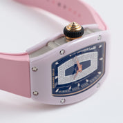 Richard Mille RM 07-01 'Ladies' Pink Ceramic White Gold Rose Gold Diamond-Set Skeleton Dial