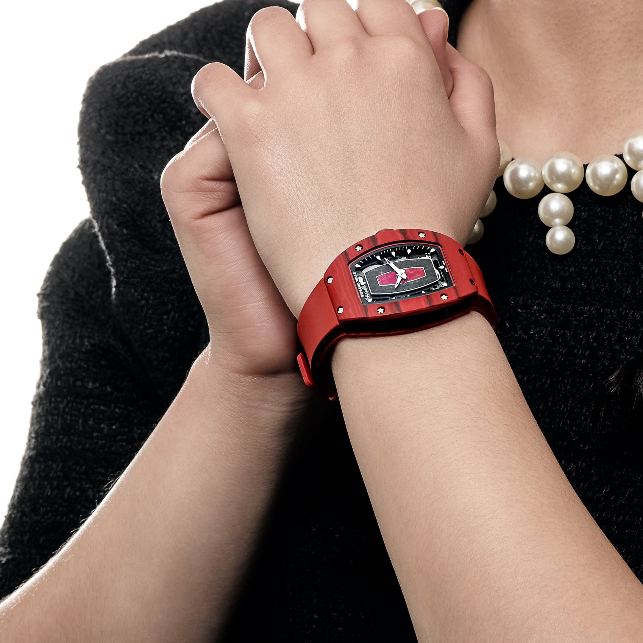 Richard Mille RM 07-01 'Ladies' 'Racing Red' Quartz TPT