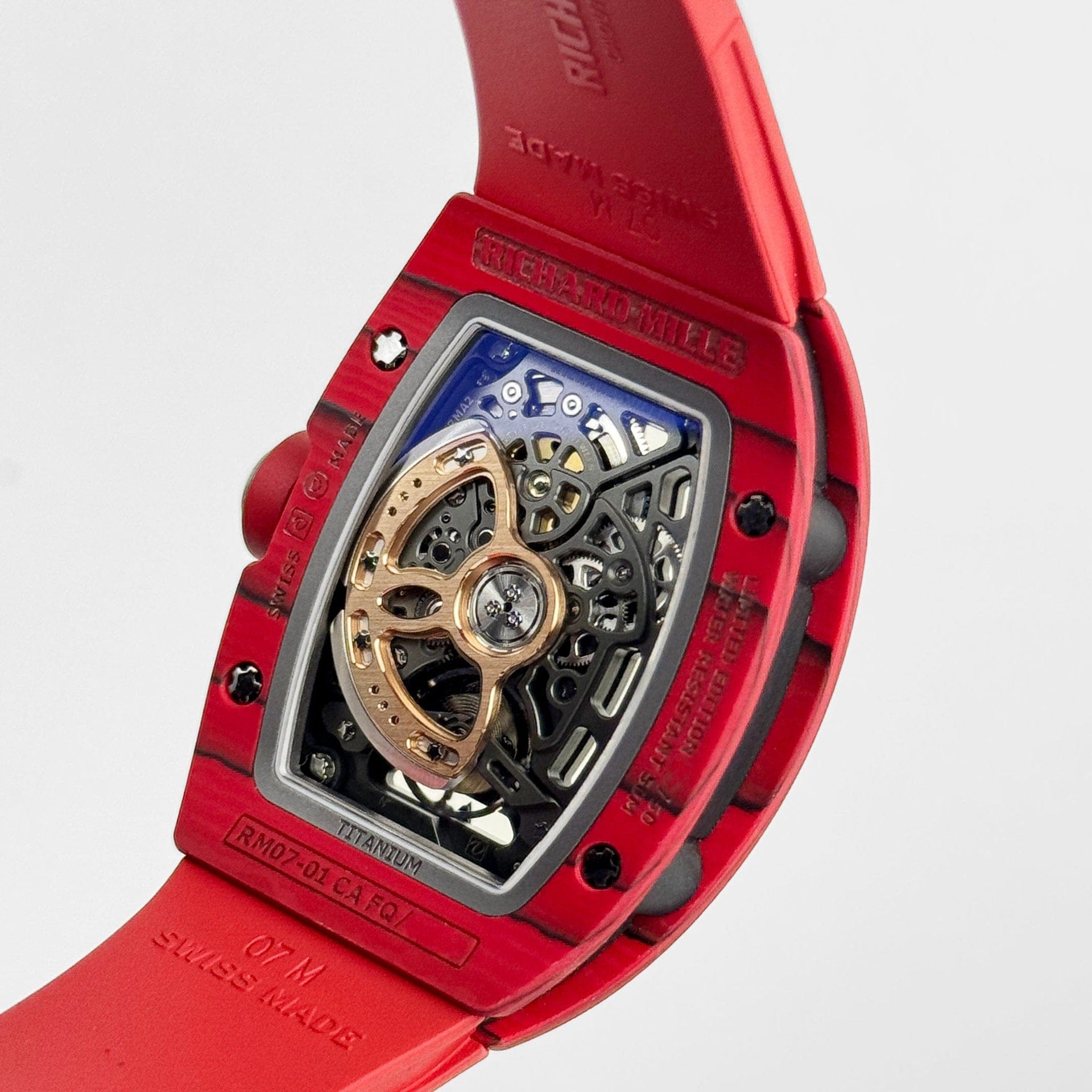 Richard Mille RM 07-01 'Ladies' 'Racing Red' Quartz TPT (2022)