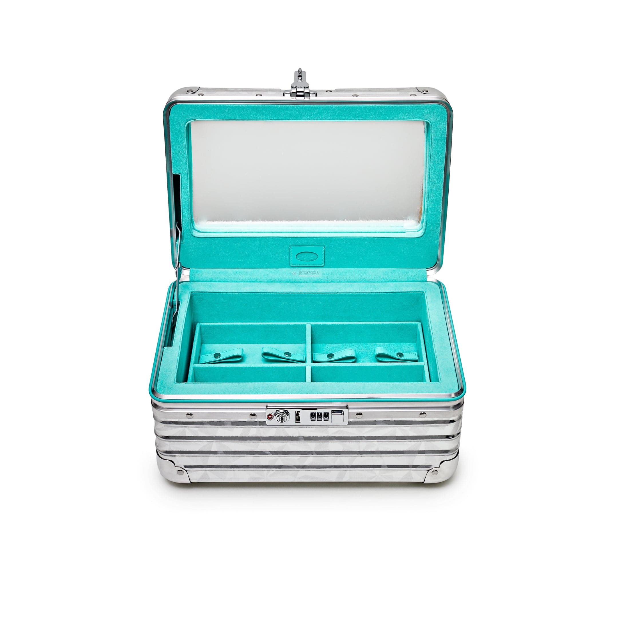 RIMOWA x Tiffany&Co. Set Personal / Jewelry Case / Rock Cut Cabin Limited Edition