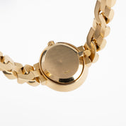 Rolex Cellini 2435 'Ladies' Yellow Gold Champagne Diamond Dial Diamond Bezel