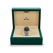Rolex Datejust 126234 White Gold Stainless Steel Black Dial Jubilee (2022)