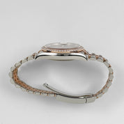 Rolex Datejust 126281RBR Rose Gold Stainless Steel Slate Diamond Dial Diamond Bezel (2023)