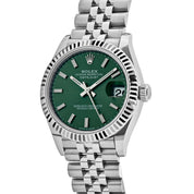 Luxury Watch Rolex Datejust 31 Ladies'  Stainless Steel Mint Green Dial Jubilee  278274 Wrist Aficionado