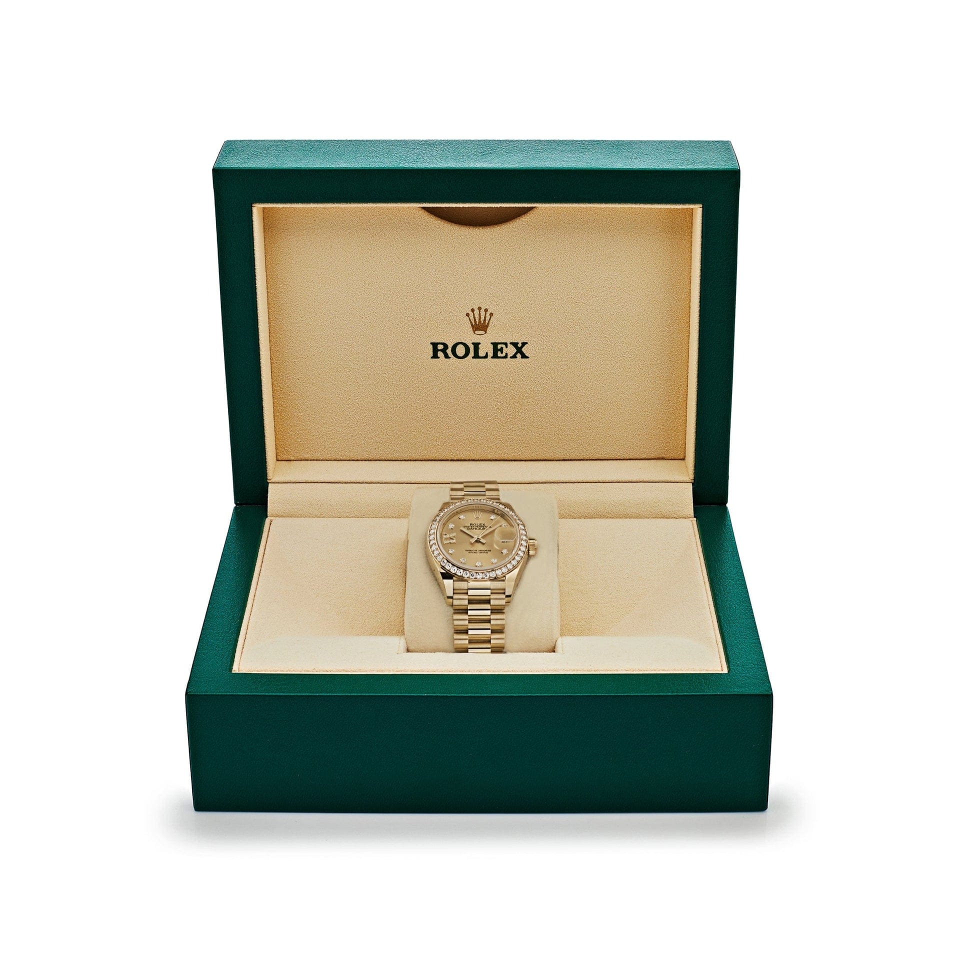 Rolex Datejust 279138RBR Yellow Gold  Champagne Diamond Dial President (2022)