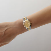 Rolex Datejust 28 279173 'Ladies' Stainless Steel Yellow Gold Champagne Diamond Dial Jubilee (2026)