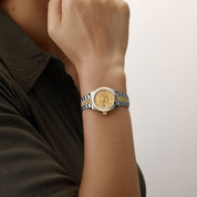 Rolex Datejust 28 279173 'Ladies' Stainless Steel Yellow Gold Champagne Diamond Dial Jubilee (2026)