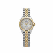 Rolex Datejust 28 279173 'Ladies' Stainless Steel Yellow Gold Mother of Pearl Diamond Dial Jubilee