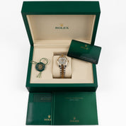 Rolex Datejust 28 279173 'Ladies' Stainless Steel Yellow Gold Mother of Pearl Diamond Dial Jubilee