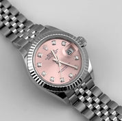 Rolex Datejust 28 279174 'Ladies' Stainless Steel Pink Diamond Dial Jubilee (2025)