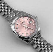 Rolex Datejust 28 279174 'Ladies' Stainless Steel Pink Diamond Dial Jubilee (2025)
