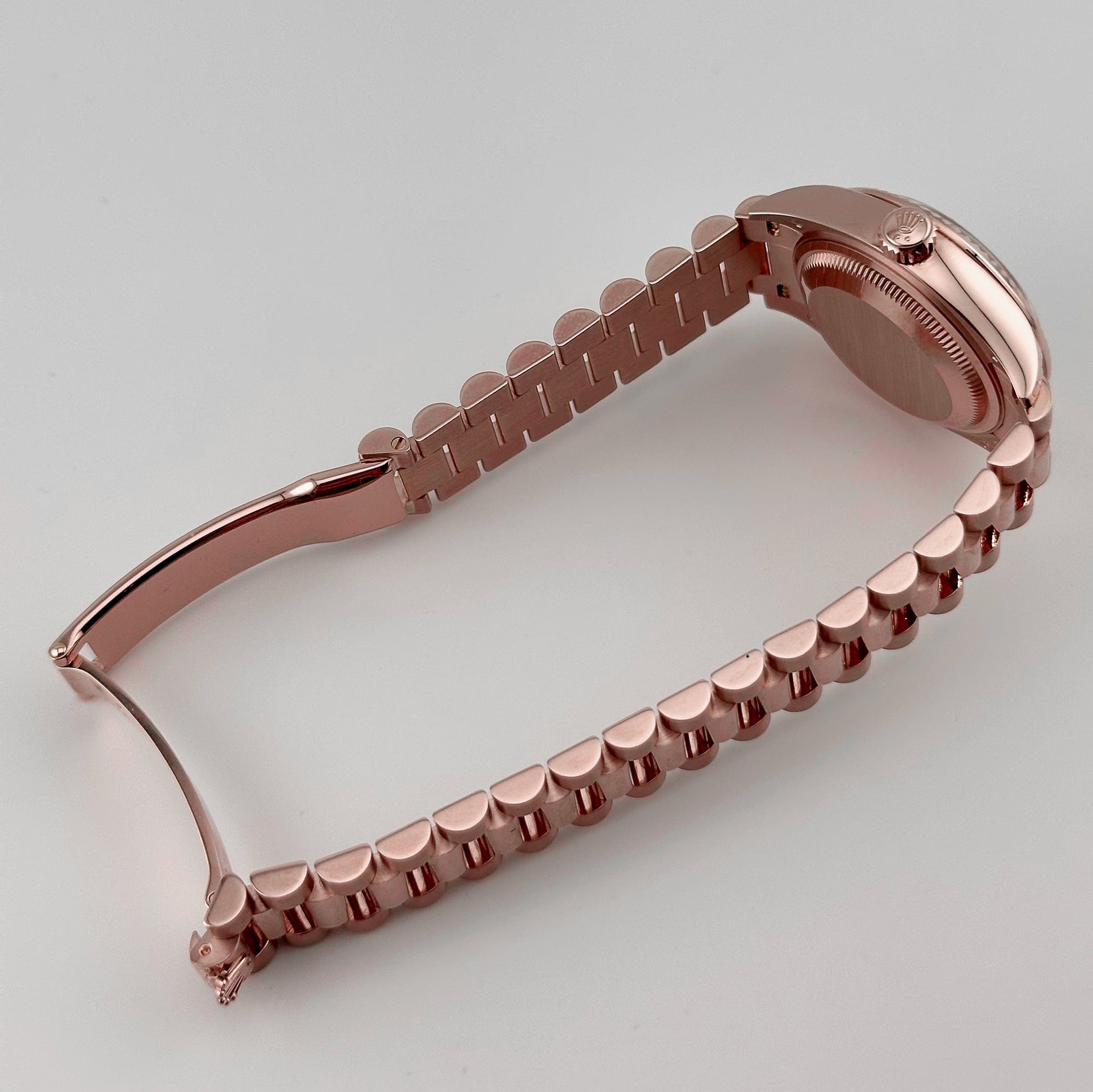 Rolex Datejust 28 279175 'Ladies' Rose Gold Olive Diamond Dial (2025)