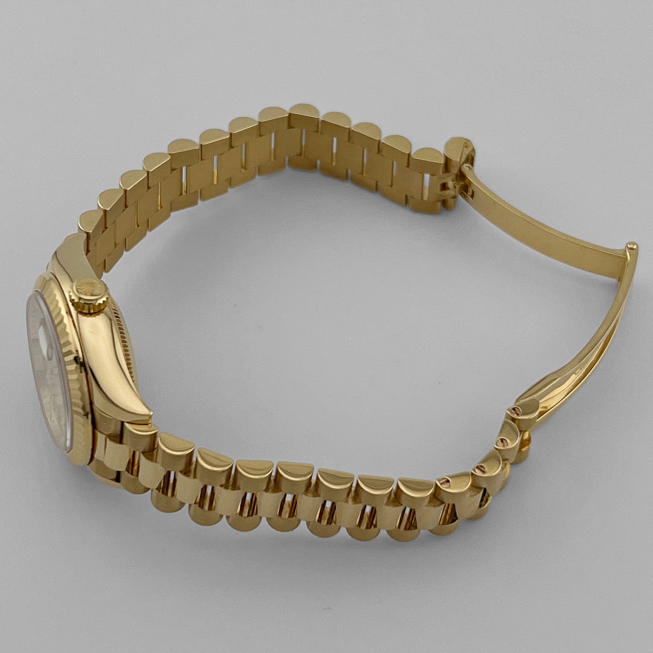 Rolex Datejust 28 279178 'Ladies' Yellow Gold Silver Diamond Dial (2021)