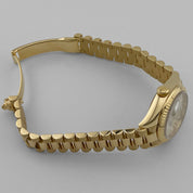 Rolex Datejust 28 279178 'Ladies' Yellow Gold Silver Diamond Dial (2021)