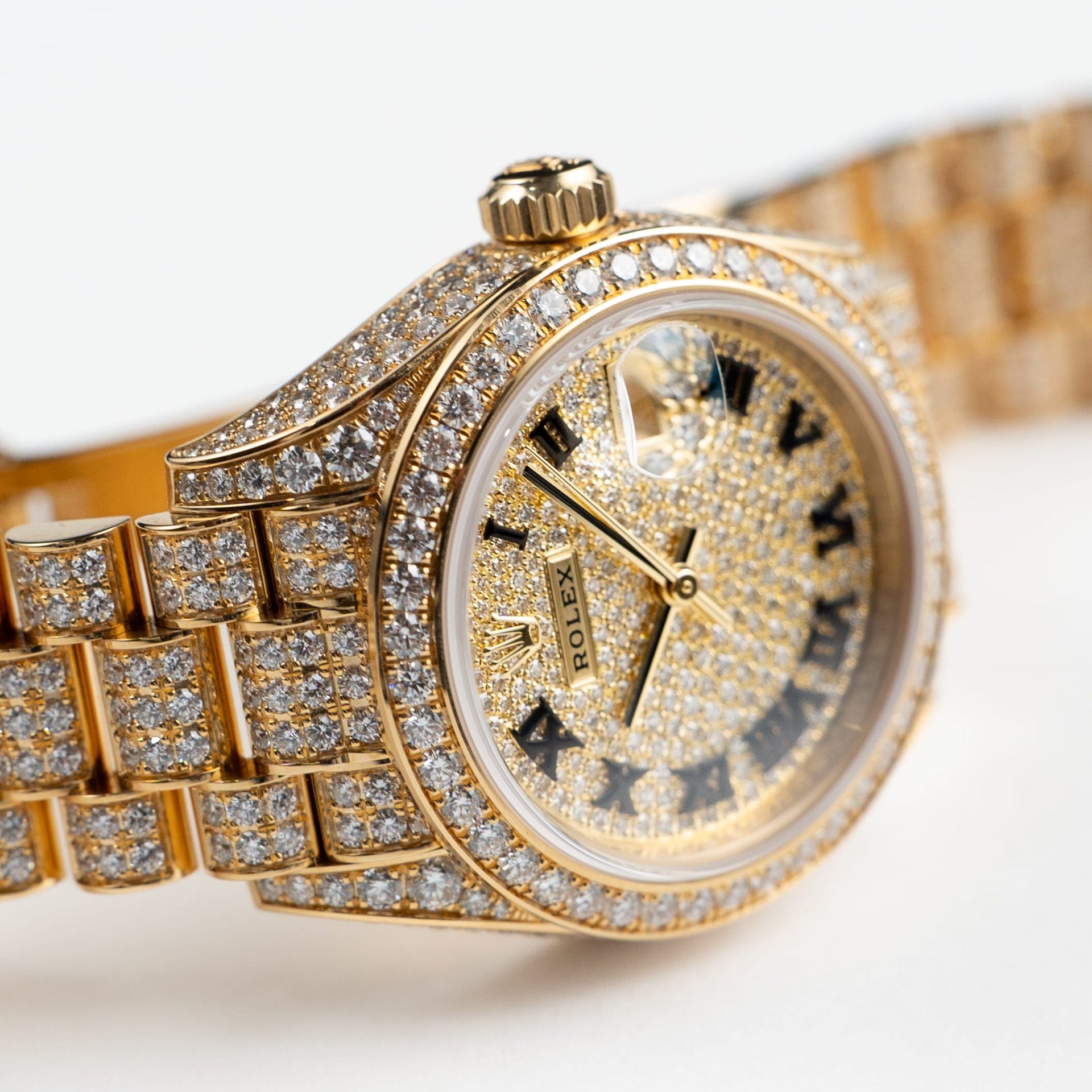 Rolex Datejust 28 279458RBR 'Ladies' Yelow Gold Diamond Set Jubilee (2021)