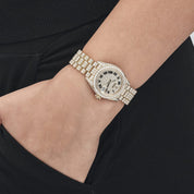 Rolex Datejust 28 279458RBR 'Ladies' Yelow Gold Diamond Set Jubilee (2021)
