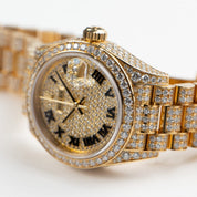 Rolex Datejust 28 279458RBR 'Ladies' Yelow Gold Diamond Set Jubilee (2021)