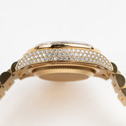 Rolex Datejust 28 279458RBR 'Ladies' Yelow Gold Diamond Set Jubilee (2021)