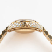 Rolex Datejust 28 279458RBR 'Ladies' Yelow Gold Diamond Set Jubilee (2021)