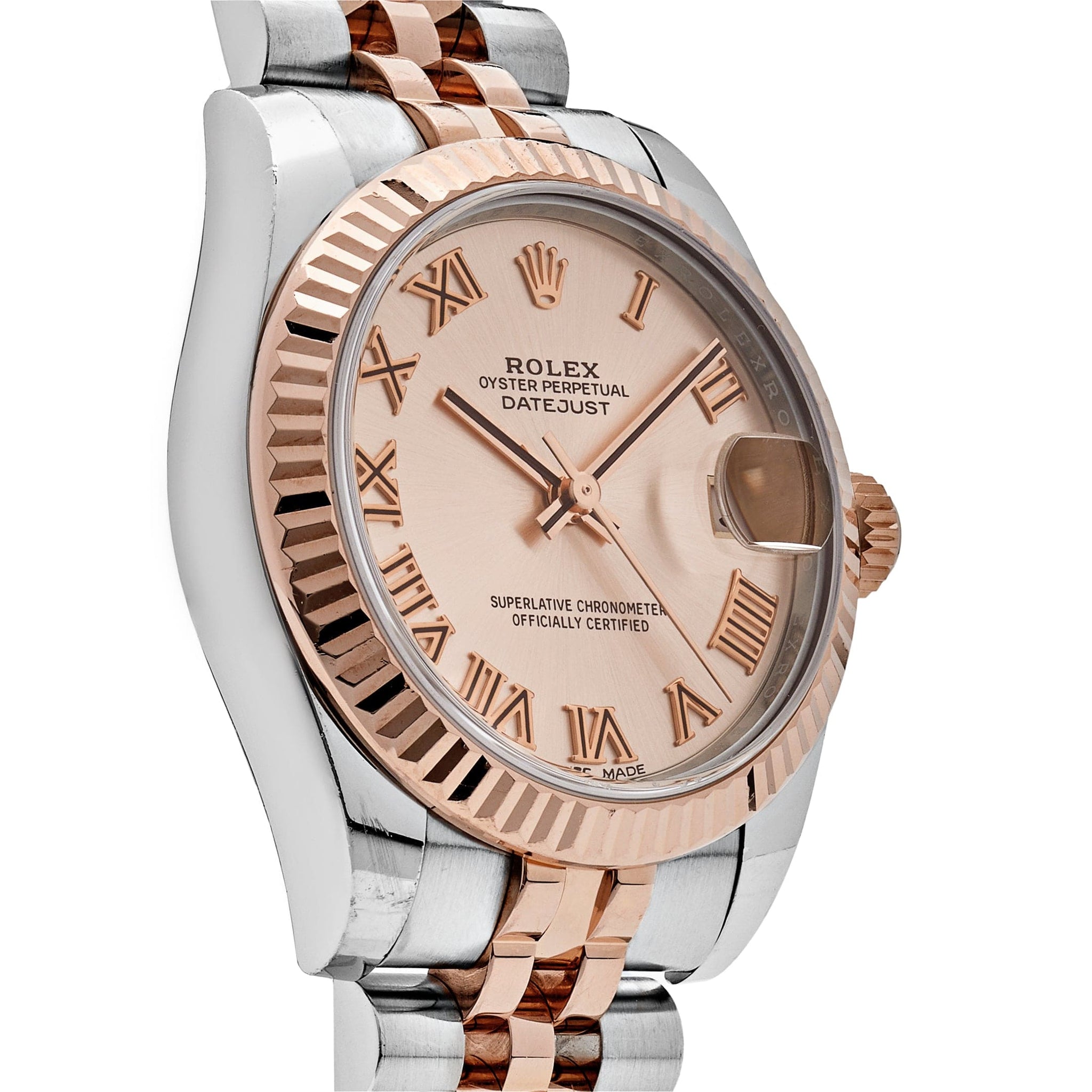 Rolex Datejust 31 178271 'Ladies' Rose Gold Stainless Steel
