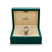 Rolex Datejust 31 178271 'Ladies' Rose Gold Stainless Steel Sundust Dial