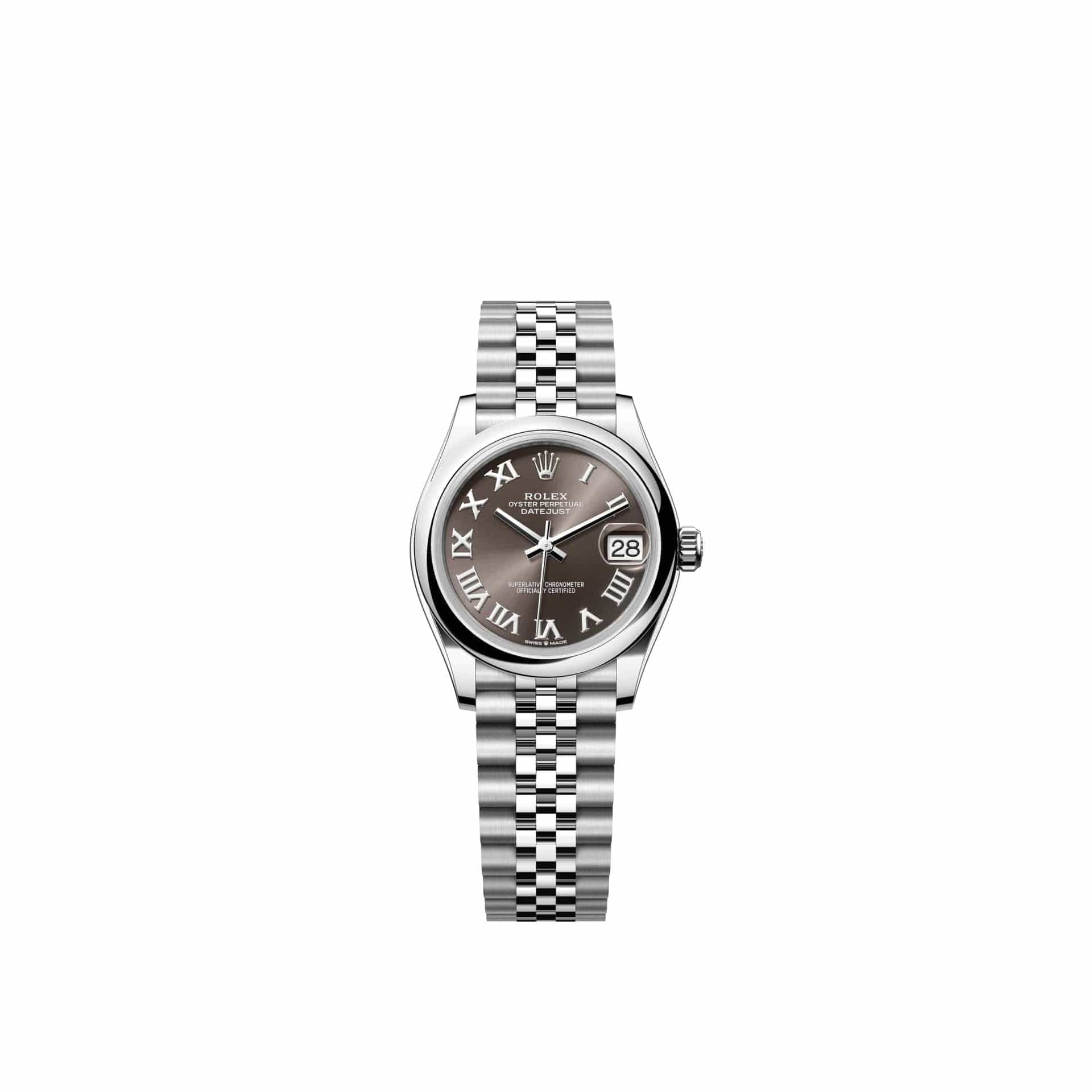 Rolex Datejust 31 278240 Stainless Steel Dark Grey Roman Dial Jubilee (2026)